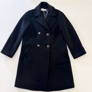 Gerard Darel Doubke Breasted Wool Coat